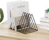 Lukzer Metal Semi Open Book Shelf