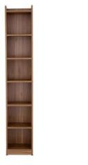 Lussomobily 6 Layer Wooden Bookshelf Multipurpose Display Unit Bookcases Engineered Wood Open Book Shelf