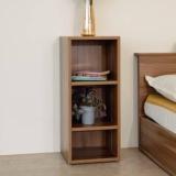 Lussomobily Engineered Wood 3 Layer Bookshelf Multipurpose Rack Stand Engineered Wood Open Book Shelf