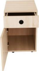 Lussomobily Multifunctional Modern Design Wooden Drawer and Cabinet Table Engineered Wood End Table