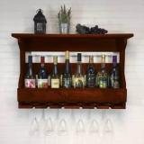 Maa Laxmi Solid Wood Bar Cabinet