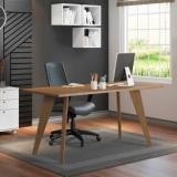 Madesa Compact Engineered Wood Office Table