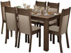 Madesa Engineered Wood 6 Seater Dining Set