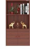 Madhuran FM ALMARICBCW Engineered Wood Semi Open Book Shelf