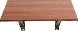 Madhuran Royal Mini Wall Mounted Walnut Table Engineered Wood Study Table