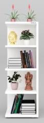 Madhuran Square Engineered Wood Wall Decor Shelf Organizer BooksStand Rack Engineered Wood Open Book Shelf