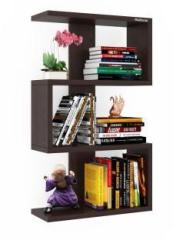 Madhuran Wall mounted storage Shelf Engineered Wood Open Book Shelf