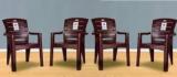 Maharaia Maharaja Moulded SINGHAM JAGUAR Chair Pack Of 4 For Home, Office Plastic Outdoor Chair