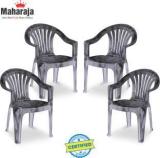 Maharaja Chetak for Home, Office | Comfortable | ArmRest | Bearing Capacity upto 200Kg Plastic Outdoor Chair