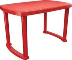 Maharaja Dining Table for Home Offices and Restaurant Outdoor 4 Seater Dining Table Red Plastic 4 Seater Dining Table