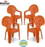 Maharaja Mickey Plastic Chair | Strong Durable & Portable Study Chairs For 2 To 8 Years Plastic Chair