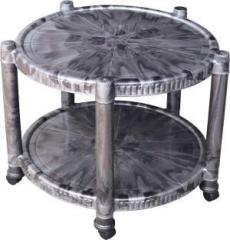 Maharaja Plastic Coffee Table Silver Plastic Coffee Table