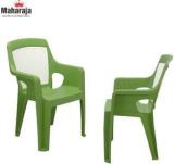 Maharaja Safari 114 For Comfortable | Heavy Duty | Bearing Capacity Upto 200Kg Plastic Outdoor Chair