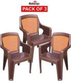 Maharaja Safari 114 For Home, Office | Comfortable | ArmRest | Bearing Capacity Upto 200Kg Plastic Outdoor Chair