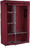 Maison & Cuisine 105NT Wine Red PP Collapsible Wardrobe