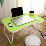 Makd MULTIPURPOSE FOLDABLE WITH CUP HOLDER, STUDY & LAPTOP TABLE Engineered Wood Study Table