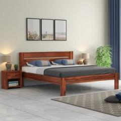 Mamata Wood Decor Sheesham Wood King Size Bed, Double Bed for living room Solid Wood King Bed