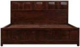 Mamata Wood Decor Sheesham Wood King Size Bed With Box Storage|Bed|Double Bed Solid Wood King Box Bed