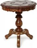 Martcrown Brass Carving Solid Wood Coffee Table