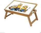 Mayumi Multipurpose Foldable Study Table / Kids Activity Table / Laptop Table With An ELEGANT CARTOON PRINT 12 Solid Wood Activity Table