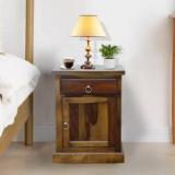 Meera Handicraft A Beautiful Pure Sheesham Wood Side Table Solid Wood Bedside Table