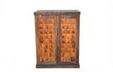 Meera Handicraft Sheesham Wood Bar Cabinet Rack With Wine Glass Storage Solid Wood Bar Cabinet