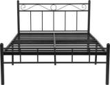 Metallika Metal Queen Bed