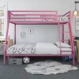 Metalsmith Bunk Bed For Junior, Twin Over Full Size Beds With Removable Ladder Metal Bunk Bed