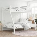 Metalsmith Twin Over Full Metal Bunk Bed With Metal Frame Metal Bunk Bed