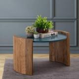 Metalsmith VR 22 0284 MDF Top Wooden Medium Center Coffee Table For Living Room Solid Wood Coffee Table