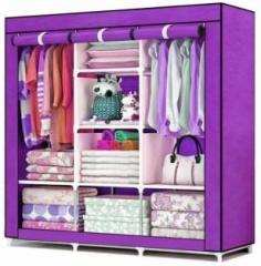 Mezire c6+2 shelvesAA PP Collapsible Wardrobe