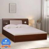 Mintwud From Pepperfry Tokyo Engineered Wood Queen Box Bed