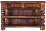 Mk Furniture Mango Wood Console Table Solid Wood Console Table