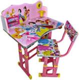 Mlu New MDF Baby Desk, Kids Study Table And Chair / Bench A 1 Metal Desk Chair