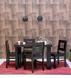 Mmr Furniture Solid Wood 4 Seater Dining Set