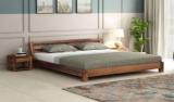 Modway Bed Without Storage Solid Wood King Bed