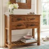 Modway Sheesham Wood Solid Wood Console Table Solid Wood Console Table