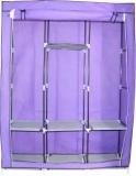 Mopi Storage Wardrobe Purple Micro Fiber Collapsible Wardrobe