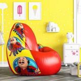 Motu Patlu XL Teardrop Bean Bag With Bean Filling