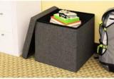 Ms Modstyle Portable & Foldable Storage Stool For Living Room Stool