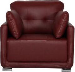 Muebles Casa Cedar Leatherette 1 Seater Sofa