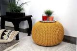 Mvd Natural Fiber Pouf