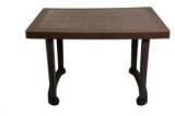 My Giraffe TROFI BROWN Plastic 4 Seater Dining Table