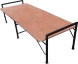 Nattnak Folding Bed Cot For Sleeping Square Frame Space Saving Multipurpose 2.5 X 6 Ft Engineered Wood Single Bed