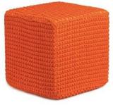 Nestroots Solid Wood Cube Ottoman