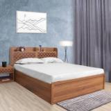 Neudot Sydney King Engineered Wood King Box Bed