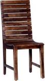 Nidoo Slated Sheesham Wood Single DIning Chairs Solid Wood Dining Chair