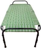 Nikota Enterprises Niwar Folding Bed/Cot For Sleeping Round Metal Frame Multipurpose 2.5ft X 6ft Metal Single Bed