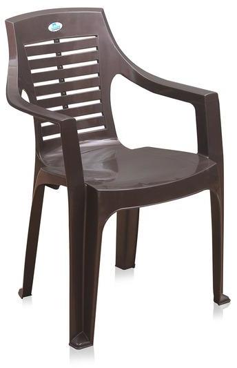 Nilkamal 6020 Chair Set of Four in Brown Colour