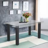 Nilkamal Andrew Glass 6 Seater Dining Table